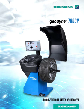 geodyna® 7600P Car Wheel Balancer with Touchscreen brochure